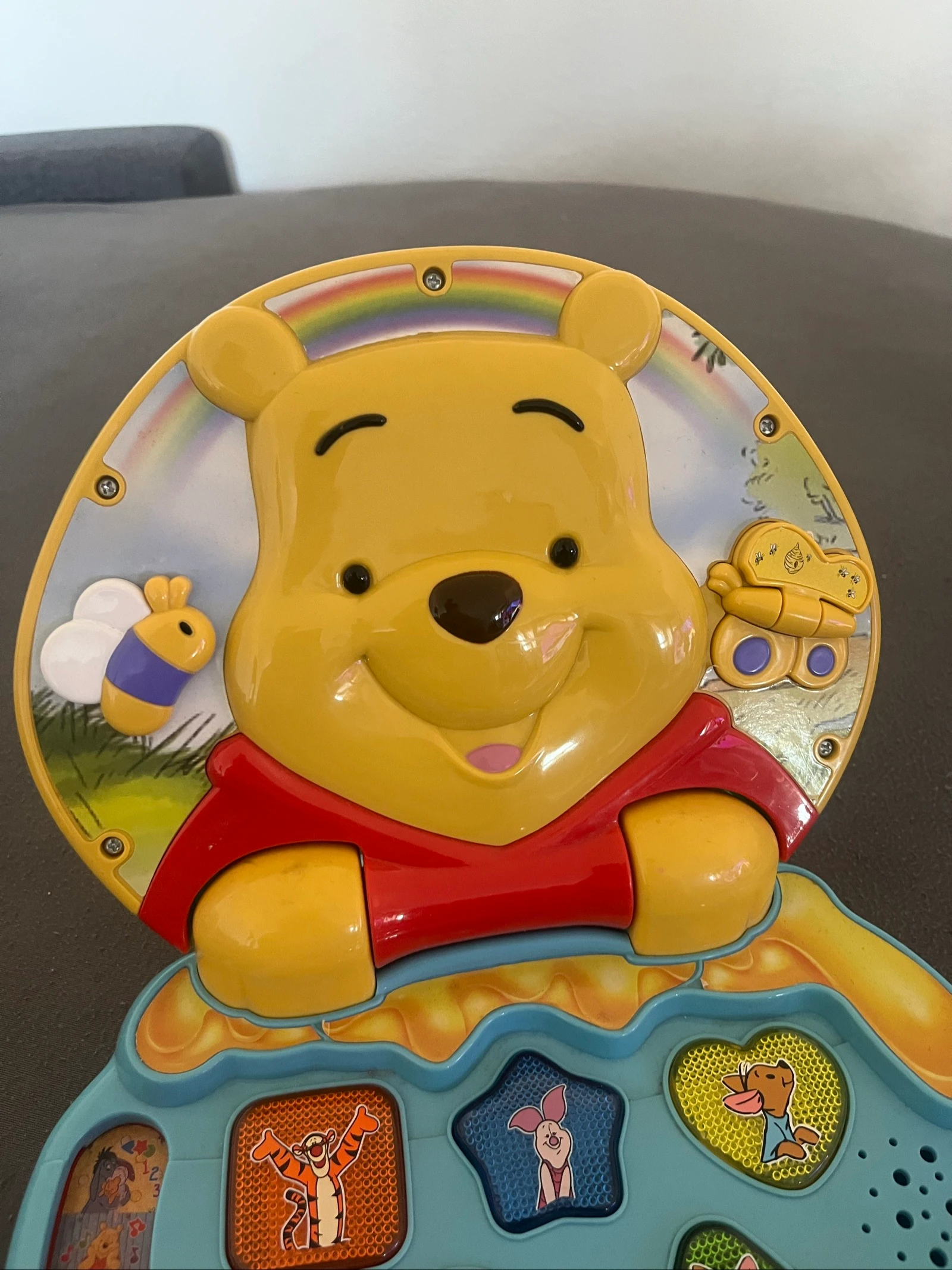 VTech Winnie l’Ourson Mon Petit Ordi Parlant 🎵| Brinquedo educativo para bebê – photo 4